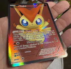 Victini 98/101 Full Art Holo Pokemon 2012 NM Noble Victories 🔥 - Image 3