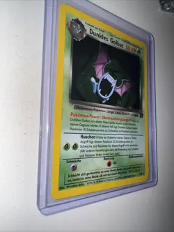 Pokemon Dark Golbat TCG Holo Card 7/82 German - Image 4