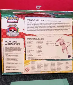 Pokemon TCG 2023 World Championship Deck - Vance Kelley Mew's Revenge Box DMG - Image 2