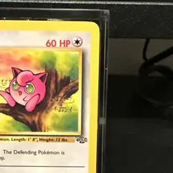 1999 Pokemon TCG Jigglypuff Jungle 54/64 1st Edition NM-/LP+ - Image 4