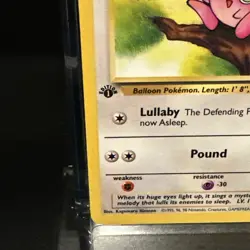 1999 Pokemon TCG Jigglypuff Jungle 54/64 1st Edition NM-/LP+ - Image 5