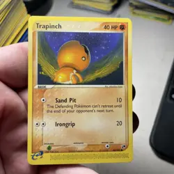 2003 Nintendo Pokemon EX Sandstorm Trapinch 82 /100 - Image 3