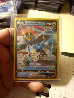 Pokemon TCG Empoleon V SWSH Black Star Promos SWSH108 Promo - Image 1