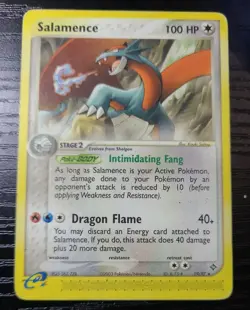 SALAMENCE - 19/97- Non-Holo Rare EX Dragon e-series - Pokemon TCG NM - Image 1