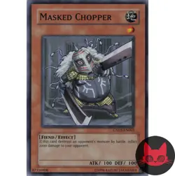 Yugioh Masked Chopper GX03-EN003 Super Rare NM - Image 1