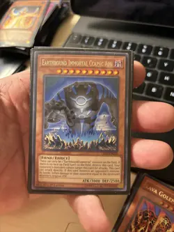 YuGioh Earthbound Immortal Ccapac Apu LED5-EN000 NM (1st Ed.) Rare Card - Image 1