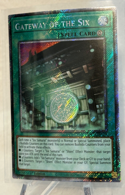 Yugioh! Gateway of the Six - RA03-EN229 - Platinum Secret Rare - 1st Edition - Image 2