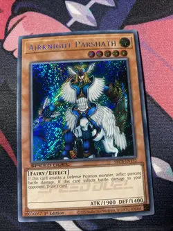 Yu-Gi-Oh! Airknight Parshath SBCB-EN132 Secret Rare 1st Edition Near Mint - Image 1