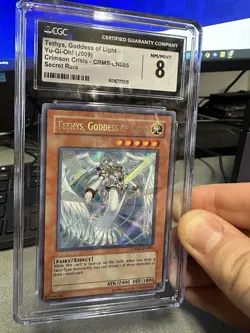 Yu-Gi-Oh! - Tethys, Goddess of Light - CRMS EN095 Unlimited [CGC 8 NM/MINT] - Image 2