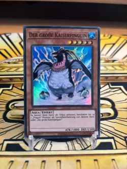 Yugioh Der grosse Kaiserpinguin Super Rare OP17-DE005 - Image 1