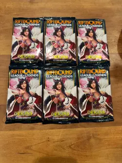 Riftbound League of Legends Worlds Bundle 2025 + 6 Origins Card Packs - Image 4