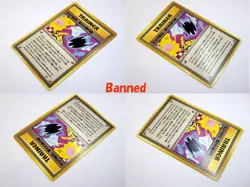 Banned Art Misty's Tears Sabrina's Gaze Koga NINJA TCG Japanese Pokemon Cards - Image 3