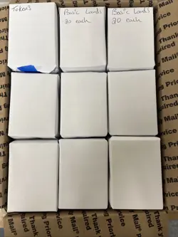 MTG Bulk Lot About 3500 Cards Commons Uncommons Rares - Image 1