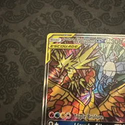 (French) Moltres Zapdos Articuno SM210 GX Tag Team Hidden Fates Promo Card - Image 5