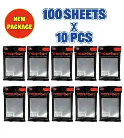 10x KMC Card Barrier Perfect Fit Size Soft Sleeves 1000 Count Standard 64x89 mm - Image 2