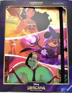 🔥Disney Lorcana: Lorebook Iconic Characters 9-Pocket Portfolio Holds 252 Cards - Image 1