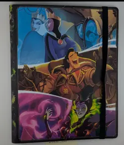 Disney Lorcana The First Chapter Villians 9 Pocket Binder Costco Holds 252 Cards - Image 1