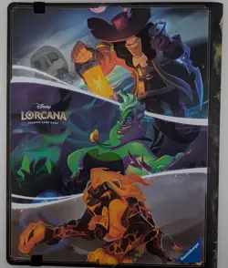 Disney Lorcana The First Chapter Villians 9 Pocket Binder Costco Holds 252 Cards - Image 2