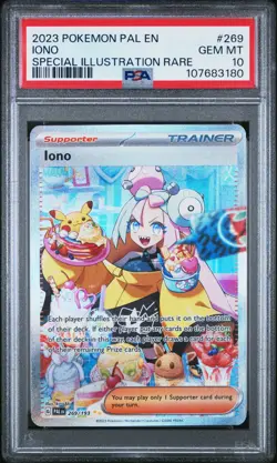 PSA 10 Iono 269/193 SIR Paldea Evolved PAL Pokemon Card - Image 1