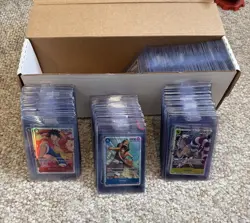 HUGE One Piece TCG Lot English SEC SR DON 280+ Cards Sleeved Mint - See List - Image 1
