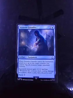 Assassin Gauntlet Universes Beyond: Assassin's Creed Regular MTG NM Magic Card - Image 1