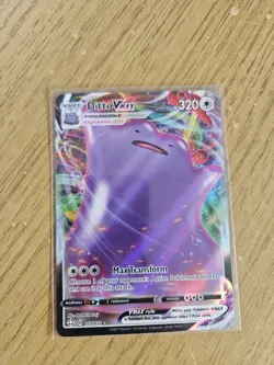 Ditto VMAX 051/072 Pokemon Card TCG Shining Fates Holo Full Art - Image 1