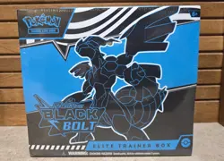 POKEMON TCG SV BLACK BOLT ELITE TRAINER BOX ENG CARDS Scarlet & Violet SV10.5 - Image 1