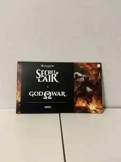 MTG Secret Lair x God of War: Greek SLD NON-FOIL New Sealed In Hand - Image 1