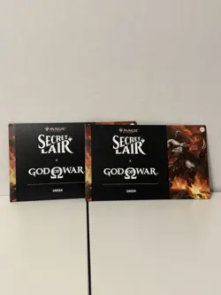 MTG Secret Lair x God of War: Greek SLD NON-FOIL New Sealed In Hand - Image 2