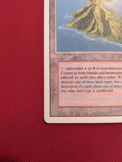 Volcanic Island Revised HP MTG Magic The Gathering - Image 2