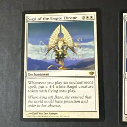 Sigil Of The Empty Throne x2 Conflux Ex Condition see front and back pics. - Image 2