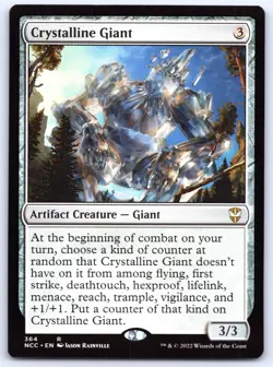 Crystalline Giant - Commander: Streets of New Capenna - MTG - Near Mint - Image 1