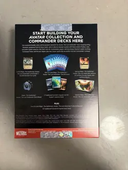 MTG Avatar: The Last Airbender Commander's Bundle Sealed In Hand - Image 3