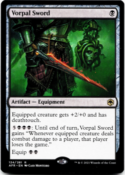 Vorpal Sword [Adventures in the Forgotten Realms] MTG Magic ?? - Image 3