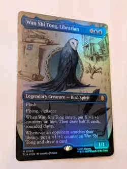 Wan Shi Tong Librarian Mythic Borderless FOIL NM - Magic MTG TLA #0320 - Image 3