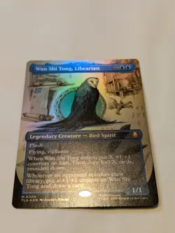 Wan Shi Tong Librarian Mythic Borderless FOIL NM - Magic MTG TLA #0320 - Image 4