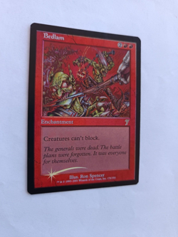 Bedlam FOIL, 7th Edition, 2001 MTG, #174 NM - Image 2