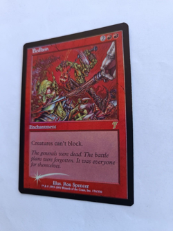 Bedlam FOIL, 7th Edition, 2001 MTG, #174 NM - Image 3