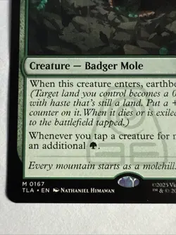 Badgermole Cub Regular NM Avatar: The Last Airbender #167 MTG - Image 3