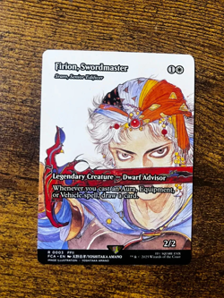 Firion, Swordmaster - Sram, Senior Edificer (Showcase) Final Fantasy Magic MTG - Image 1