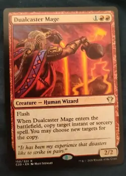 x1 Dualcaster Mage R MTG Commander 2021 M/NM, English - Image 1
