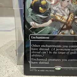 Greater Auramancy (Anime Borderless) Wilds of Eldraine: Enchanting Tales Regular - Image 5