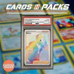 Carte Pokemon Serena 207/195 EB12 Tempete Argentee PSA 10 GEM MINT 🇫🇷 - Image 1