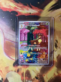 Pokemon TCG Sawsbuck 166/162 SV05: Temporal Forces NM IR - Image 1