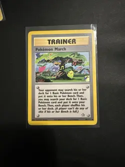 Pokemon March 102/111 Neo Genesis Pokemon TCG LP - Image 1