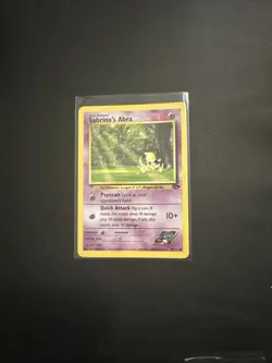Pokemon TCG Sabrina's Abra Gym Challenge 94/132 Regular Unlimited Common NM - Image 1