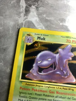 Pokemon TCG - Muk - 13/62 - Fossil - Holo Rare SWIRL - WOTC - Italian - Image 3