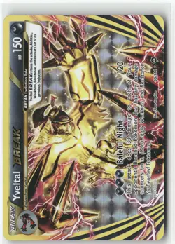 Yveltal BREAK, Pokemon XY - Steam Siege Rare BREAK, 66/114 NM - Image 1