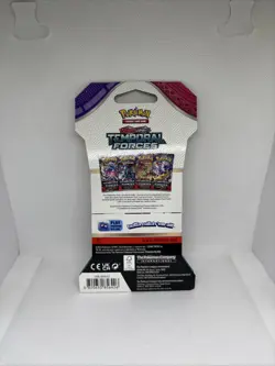 Pokemon Scarlet & Violet Temporal Forces Sleeved Booster Pack (New/Sealed). - Image 2