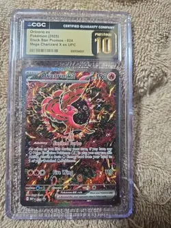 Pokemon Phantasmal Flames CGC Pristine 10 Oricorio EX #024 Black Star Promo EN - Image 1
